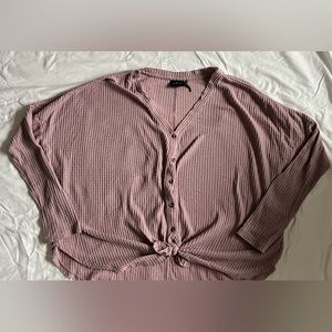 Urban Outfitters “out from under” knotted shirt